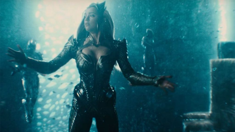 Amber Heard as Mera in Justice League’s version of Atlantis
